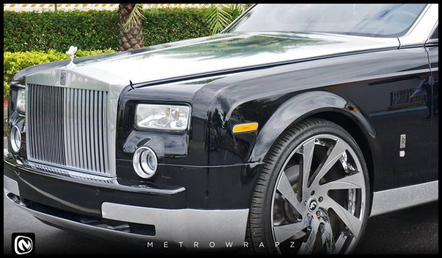  Rolls-Royce Phantom by Metro Wrapz 2016 года  (фото 5 из 9)